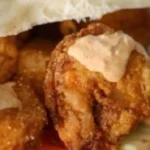 Today's Feature Shrimp PoBoy with Bang Bang Sauce