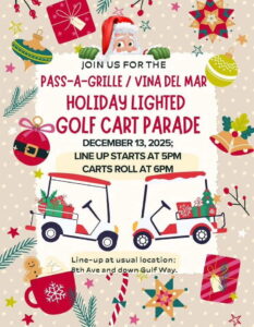 Pass-a-grille / Vina Del Mar Holiday Ligthed Golf Cart Parade